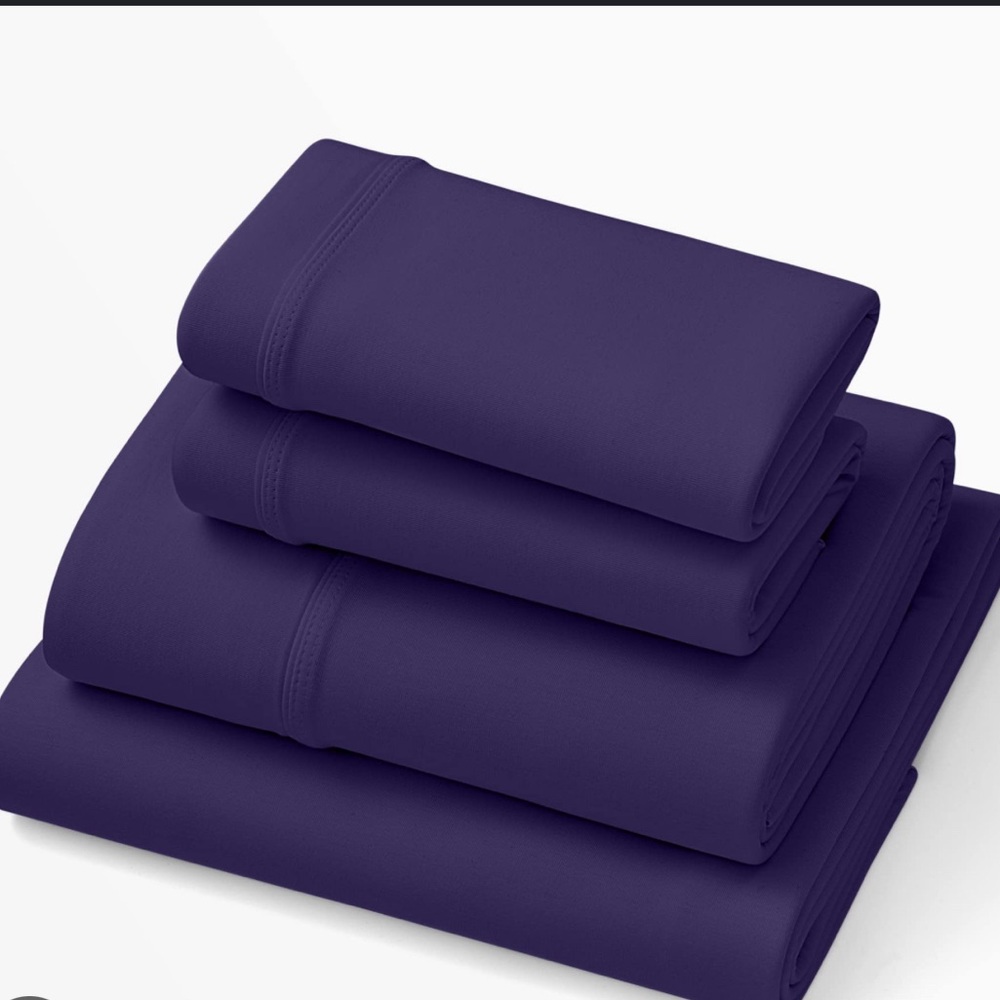Purple (brand) king sheet set soft touch BRAND NEW Never opened.